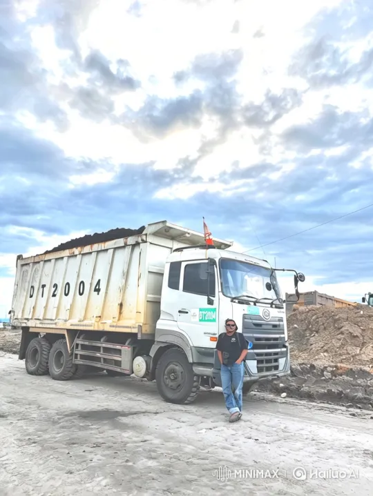 Zoom-Out from Man with Truck to Earth in Space – AI Generated Video | Hailuo AI