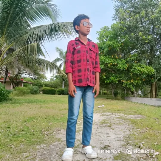 Young Boy Enters Luxury Car in Park – AI Generated Video | Hailuo AI