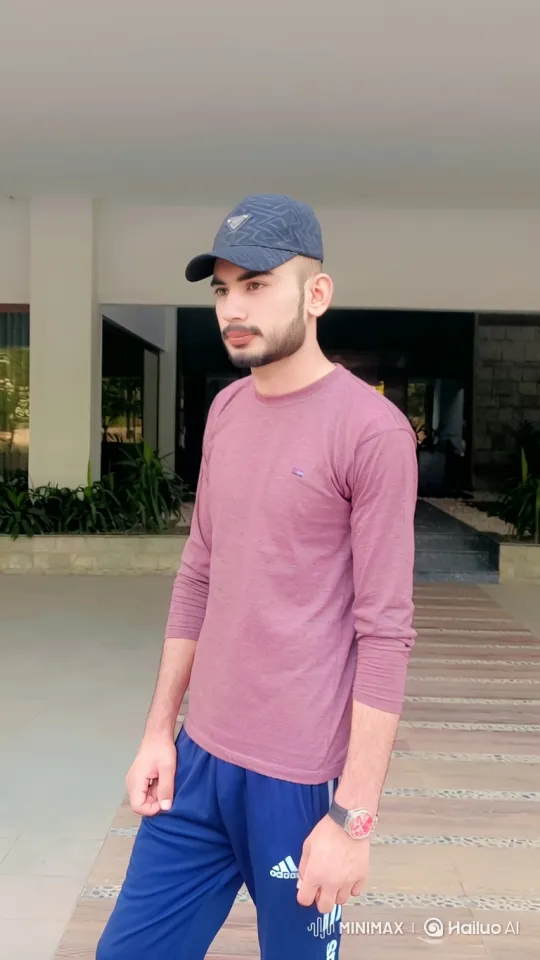 Young Man Drives BMW on Modern Walkway – AI Generated Video | Hailuo AI