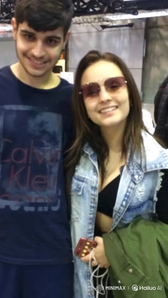 Young Couple in Candid Indoor Pose with Smiles – AI Generated Video | Hailuo AI