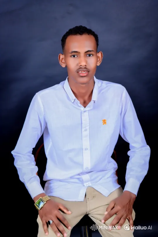 Young Man Maintains Gentle Smile in Static Scene – AI Generated Video | Hailuo AI
