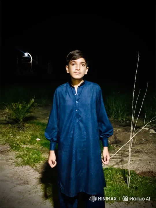 Boy Gets Into Luxury SUV at Night – AI Generated Video | Hailuo AI