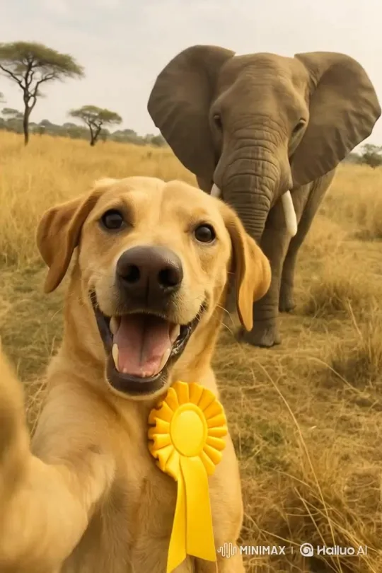 African Savanna's Majestic Big Five – AI Generated Video | Hailuo AI