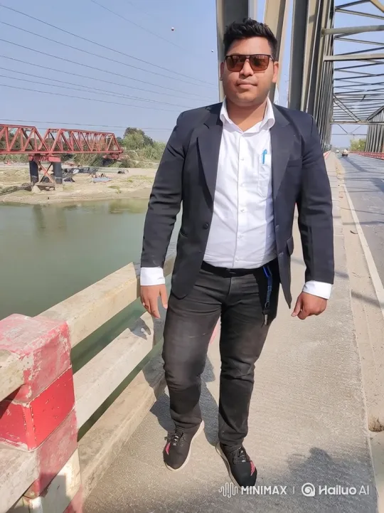 Man Boards Hovering Airplane from Bridge – AI Generated Video | Hailuo AI