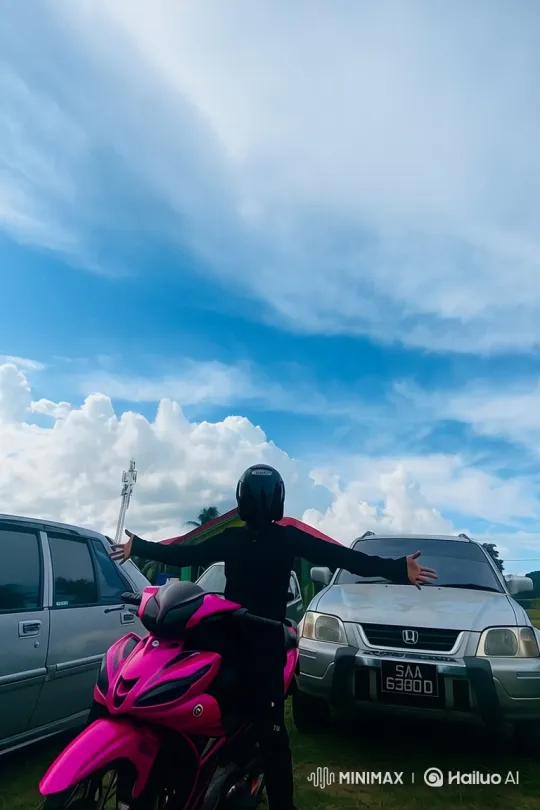 Freedom Ride: A Journey Through Open Landscapes – AI Generated Video | Hailuo AI