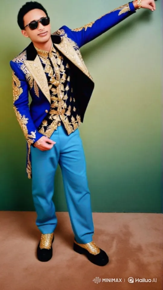 Stylish Man's Graceful Dance Performance – AI Generated Video | Hailuo AI