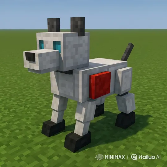 Robotic Dog Walks Across a Field – AI Generated Video | Hailuo AI