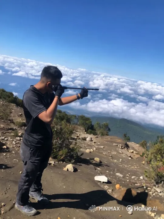 Earth's Grandeur: From Mountain Peak to Orbit – AI Generated Video | Hailuo AI