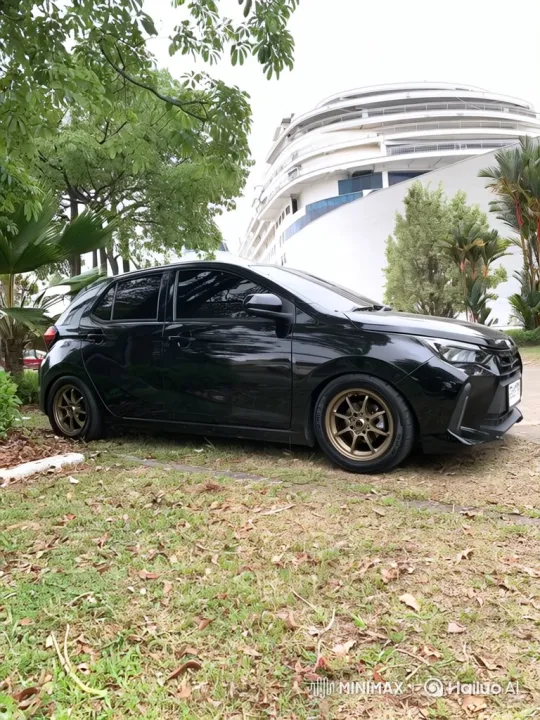 Custom Hatchback Transforms with Lowering Suspension – AI Generated Video | Hailuo AI