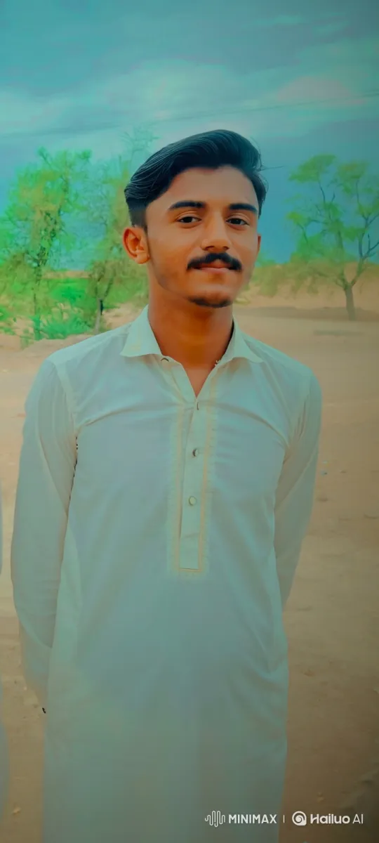 Young Man Enters Red Bugatti in Desert Landscape – AI Generated Video | Hailuo AI