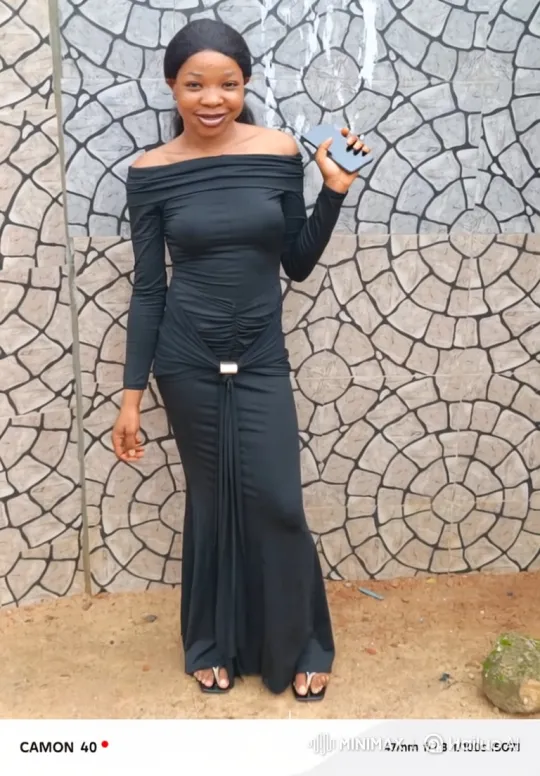 Woman in Black Dress Followed by Car in Outdoor Scene – AI Generated Video | Hailuo AI