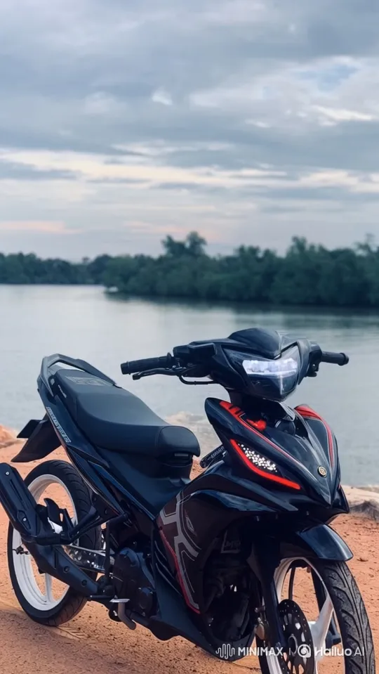 Motorcycle on Plateau to Panoramic Earth View in Space – AI Generated Video | Hailuo AI