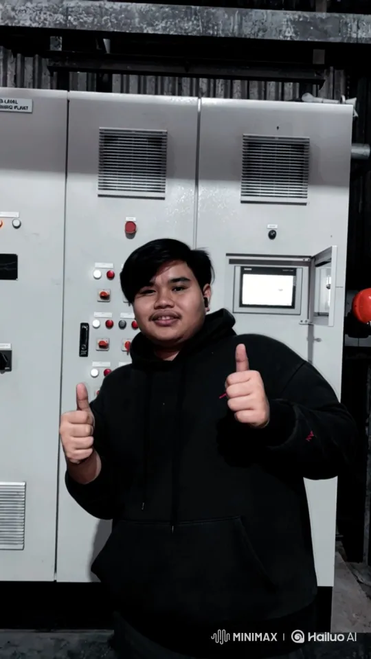 Young Man Reveals Earth from Industrial Control Panel – AI Generated Video | Hailuo AI