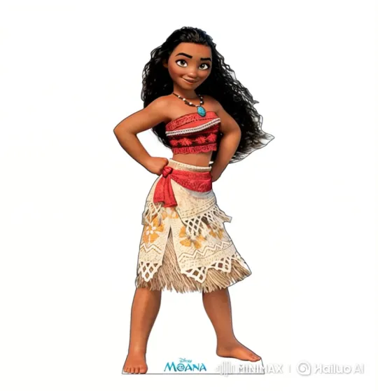 Moana's Journey Begins: A Voyage of Determination – AI Generated Video | Hailuo AI