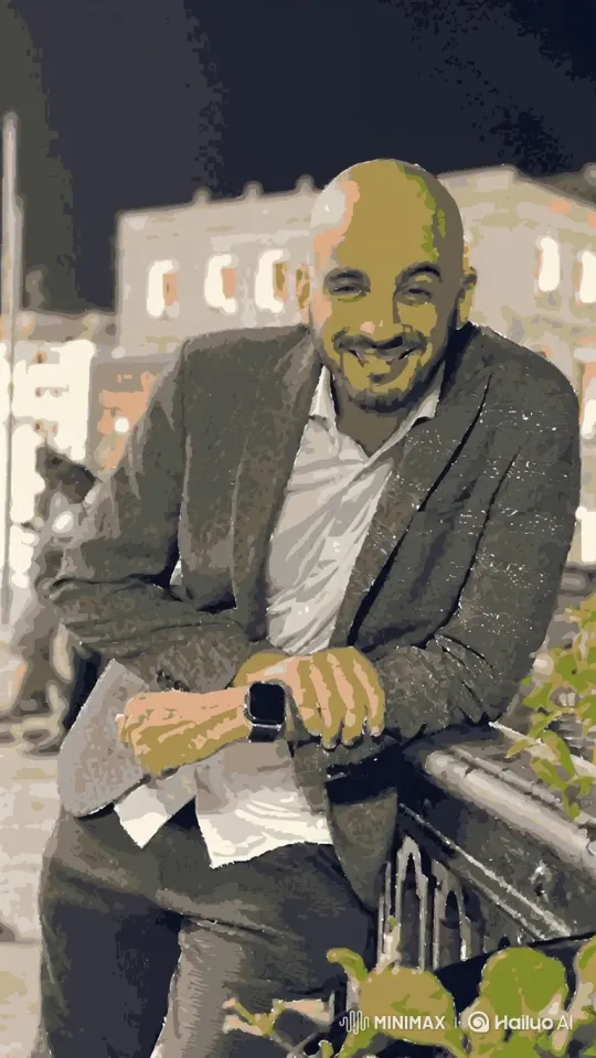 Stylized Video of a Man Running at Night – AI Generated Video | Hailuo AI