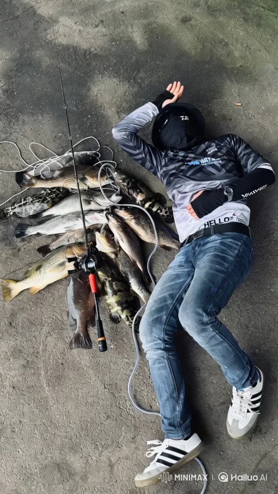 Fishing Scene Transforms into Epic Earth Panorama – AI Generated Video | Hailuo AI