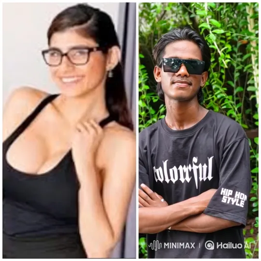 Couple Shares Intimate Moment in Lush Greenery – AI Generated Video | Hailuo AI