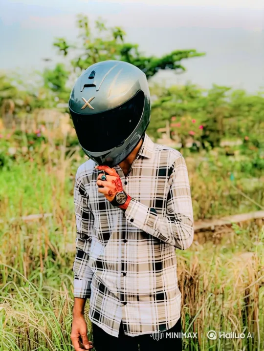Man in Plaid Prepares for Luxury Ride – AI Generated Video | Hailuo AI