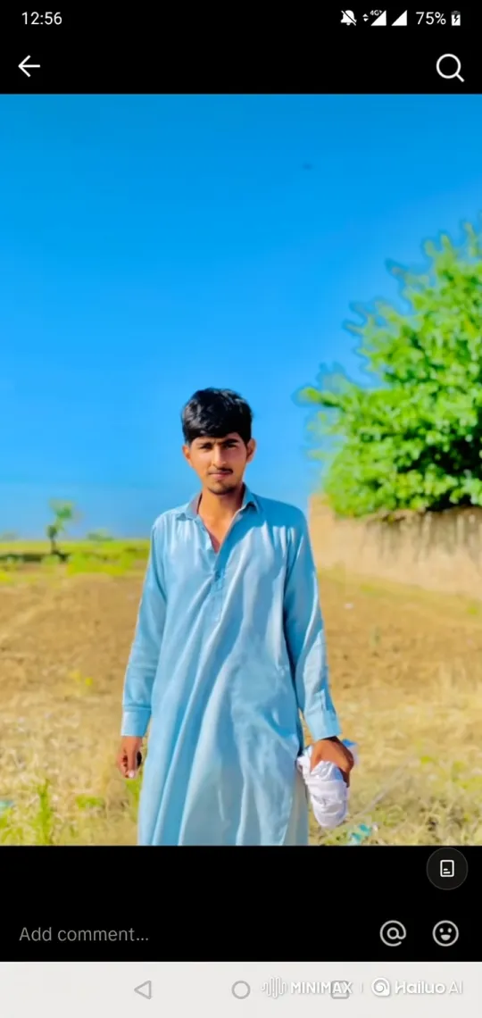 Young Man Boards Luxury SUV in Rural Field – AI Generated Video | Hailuo AI