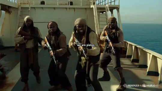 Nigerian Pirates with AK-47s Fire in Jamaican Accent – AI Generated Video | Hailuo AI