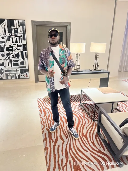 Lionel Messi Celebrates World Cup Victory with Mystery Man – AI Generated Video | Hailuo AI