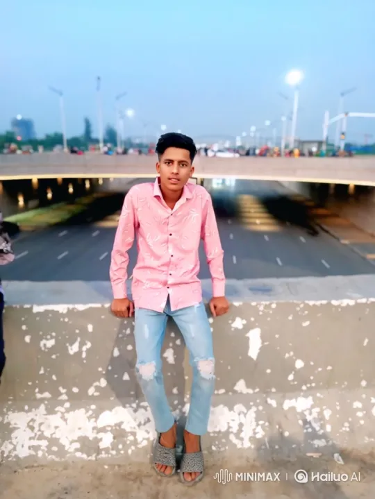Young Man Enters Car on Overpass at Dusk – AI Generated Video | Hailuo AI