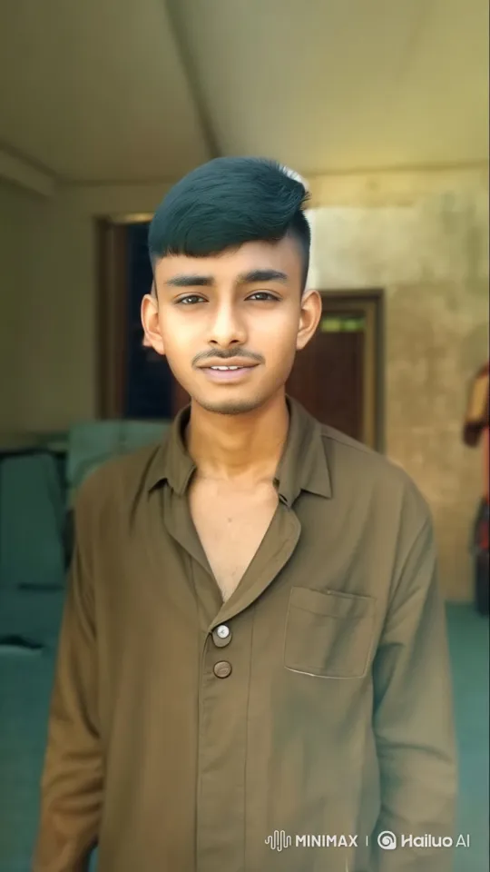 Young Man Observes Helicopter in Live2D Animated Scene – AI Generated Video | Hailuo AI