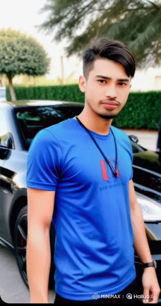 Young Man Drives Off in Porsche on Modern Street – AI Generated Video | Hailuo AI