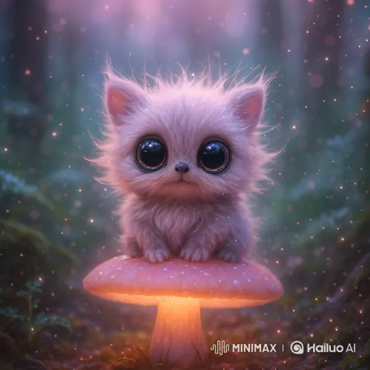 Enchanted Creature Explores Twilight Forest – AI Generated Video | Hailuo AI