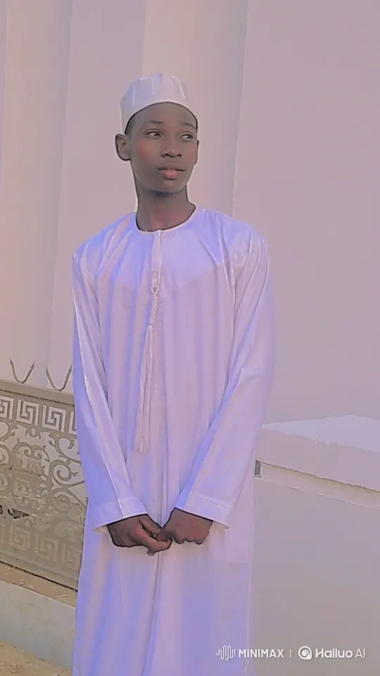Young Man in White Robe Enters Luxury Car – AI Generated Video | Hailuo AI