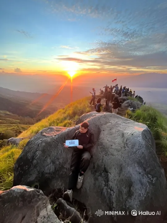 Panoramic Journey from Mountain Peak to Space – AI Generated Video | Hailuo AI