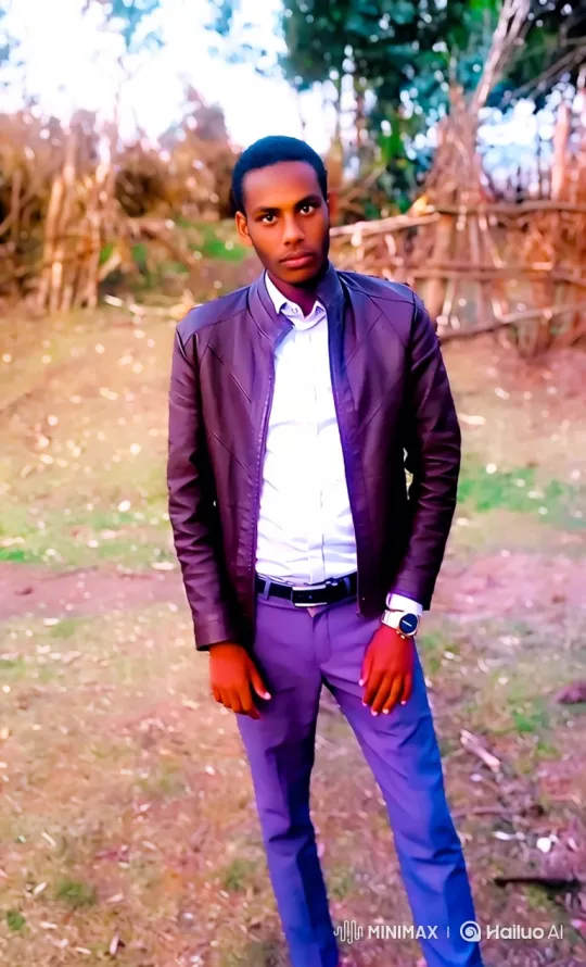 Young Man in Nature: From Neutral to Warm Smile – AI Generated Video | Hailuo AI
