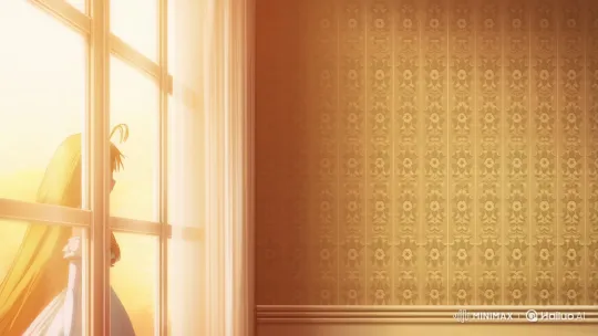 Anime Girl in Flowing Dress at Window – AI Generated Video | Hailuo AI