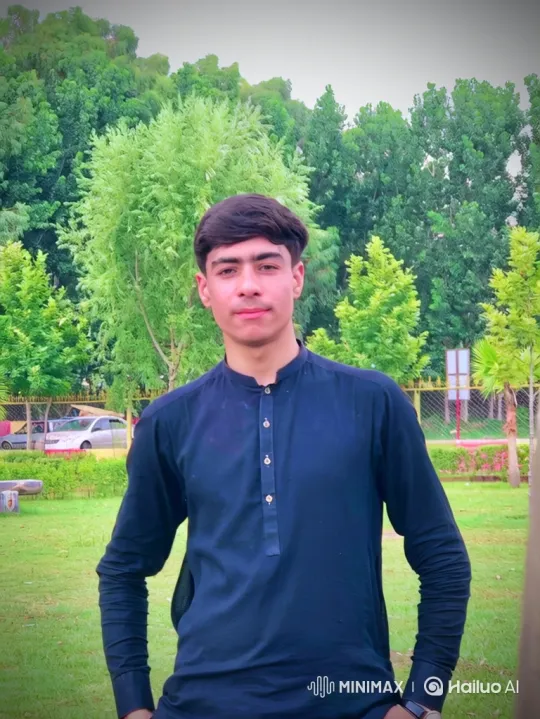 Young Man's Confident Departure in Park Amidst Military Presence – AI Generated Video | Hailuo AI