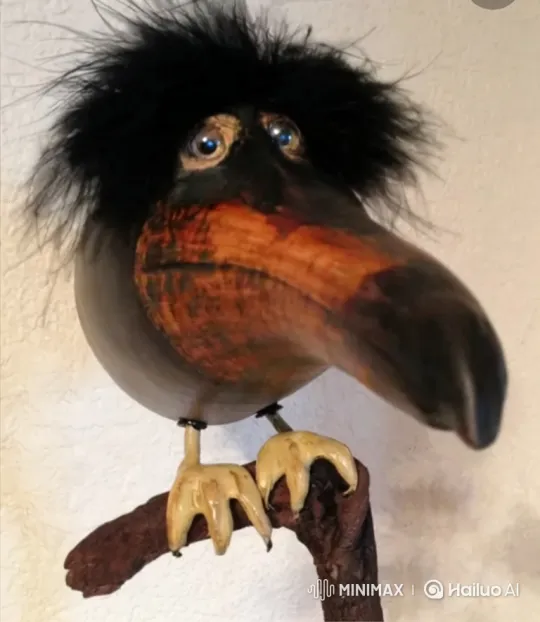 Bird Sculpture Comes Alive, Leads Puppies in Heist – AI Generated Video | Hailuo AI