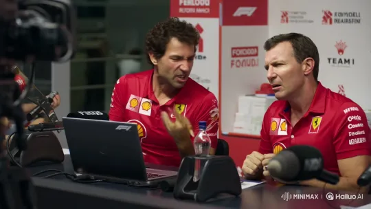 Formula 1 Press Conference Erupts into Violent Knife Fight – AI Generated Video | Hailuo AI