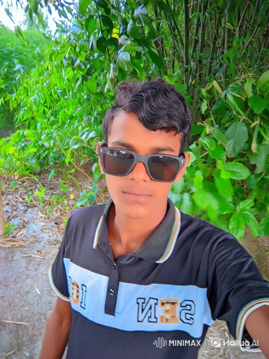 Young Man in Garden with Subtle Movements and Gentle Smile – AI Generated Video | Hailuo AI