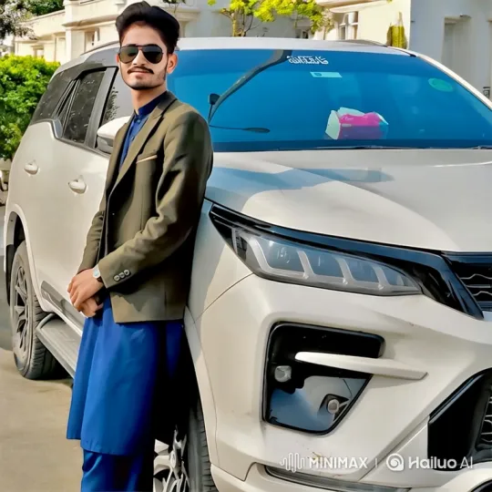 Young Man Prepares to Drive Away in White SUV – AI Generated Video | Hailuo AI