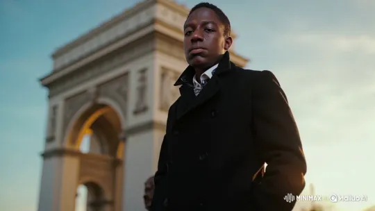 Young Black Man Meets Tech Entrepreneur, Enters Luxury Sedan – AI Generated Video | Hailuo AI