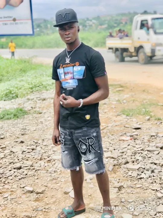 Young Man Enters Futuristic Pickup Truck on Gravel Road – AI Generated Video | Hailuo AI