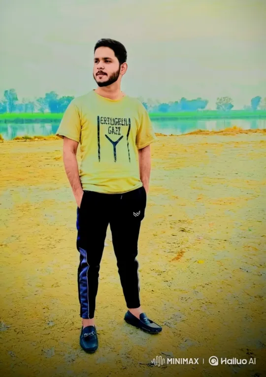 Young Man in Yellow T-Shirt Drives G-Wagon Across Sandy Terrain – AI Generated Video | Hailuo AI