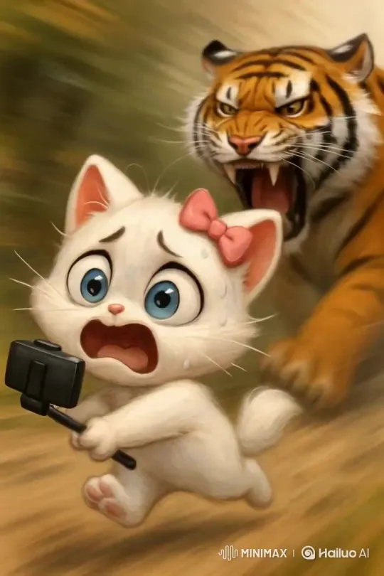 Tiger: The Majestic Predator – AI Generated Video | Hailuo AI