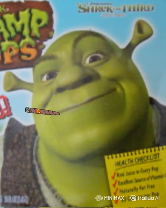 Shrek Enjoying a Swamp Pop Frozen Treat – AI Generated Video | Hailuo AI