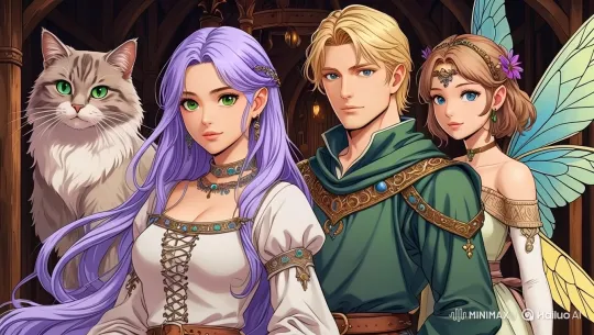 Mystical Awakening: Lyra in Moonlit Forest Clearing – AI Generated Video | Hailuo AI