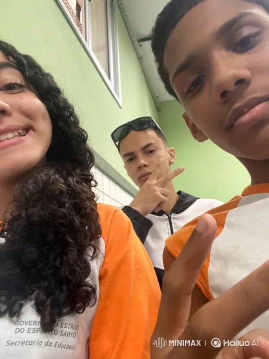 Three Young People Share an Intimate Kiss – AI Generated Video | Hailuo AI