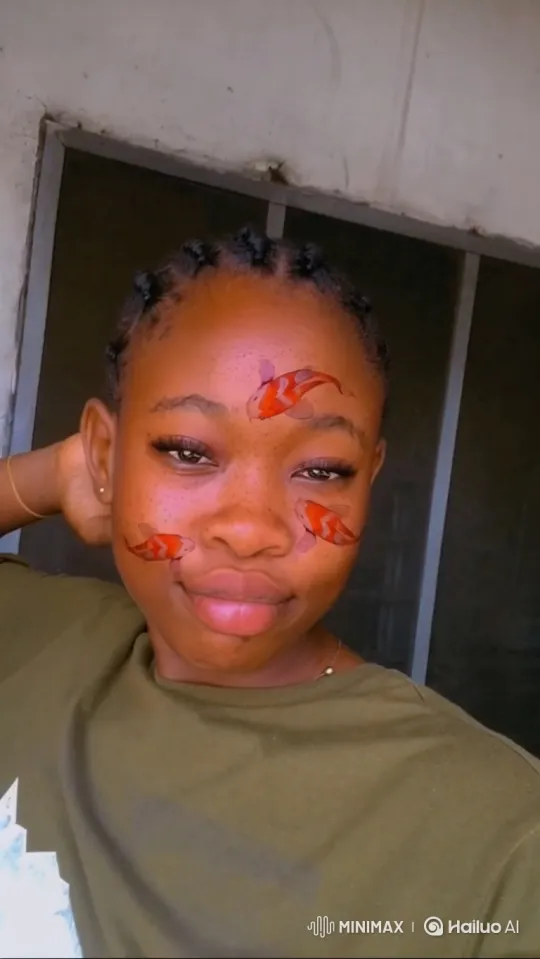 Young Woman with Animated Koi Fish on Her Face – AI Generated Video | Hailuo AI