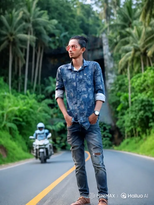 Young Man Enters Rolls-Royce in Tropical Forest – AI Generated Video | Hailuo AI