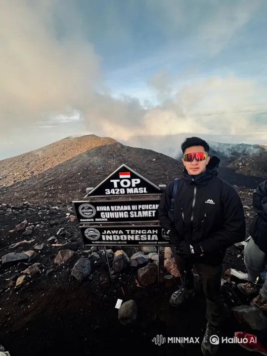 From Gunung Slamet's Summit to Earth's Orbit: A Cinematic Journey – AI Generated Video | Hailuo AI