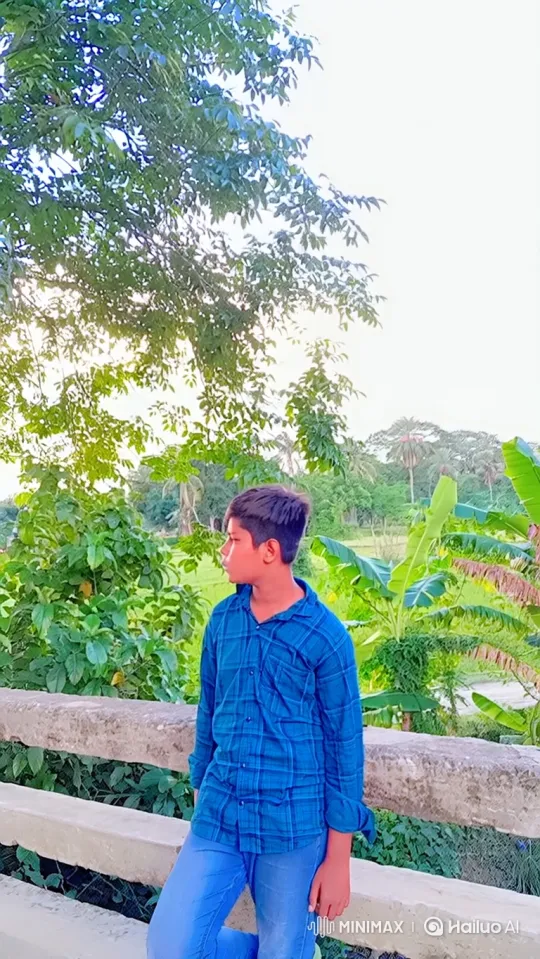 Young Man Introduces Himself with a Gentle Smile – AI Generated Video | Hailuo AI