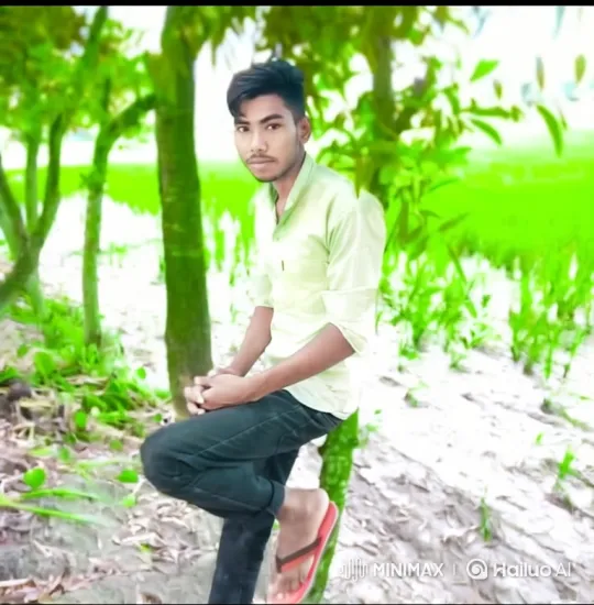 Young Man in Serene Landscape with Gentle Movements – AI Generated Video | Hailuo AI